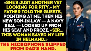 At the Reception, My Father Mocked Me — Until His Navy SEAL Son in Law Froze： “Sir, That’s …”