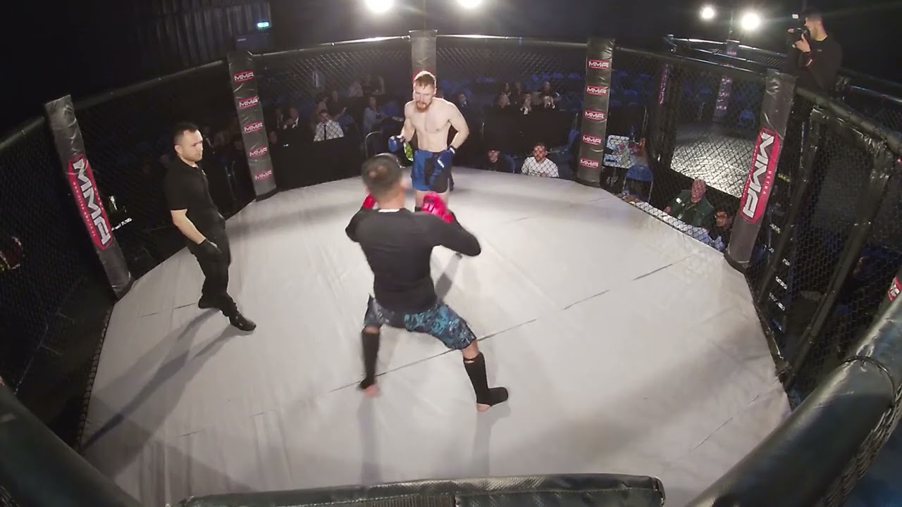 MANCHESTER   MMA   CAGE 1   TALHA BIN ASAD VS JACK BRYANT