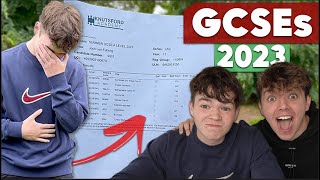 BROTHER OPENS HIS GCSE RESULTS 2023 (LIVE REACTION) | Reacting to my 2023 GCSEs results...