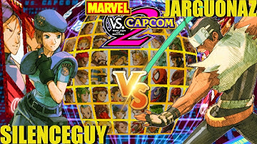 MvC2 Mvci Umvc3 JARGUONAZZ vs SILENCEGUY (Fightcade) pt 3