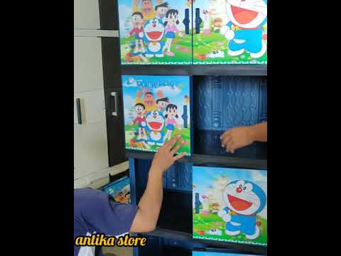  cara  memasang  lemari  plastik  DORAEMON YouTube