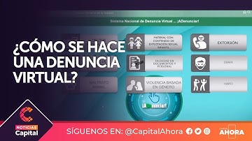 ¿Cómo se hace una denuncia virtual ante la Fiscalía?