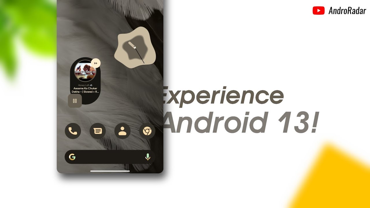 Experience Android 13 • EP 04 • @Andro_Radar - YouTube