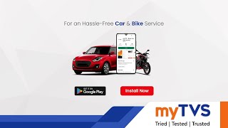Book your service in a second! Book myTVS App Now! screenshot 4