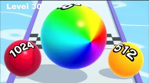 Ball Run 2048 - All Levels Gameplay Android, iOS ( Levels 26 - 30 )