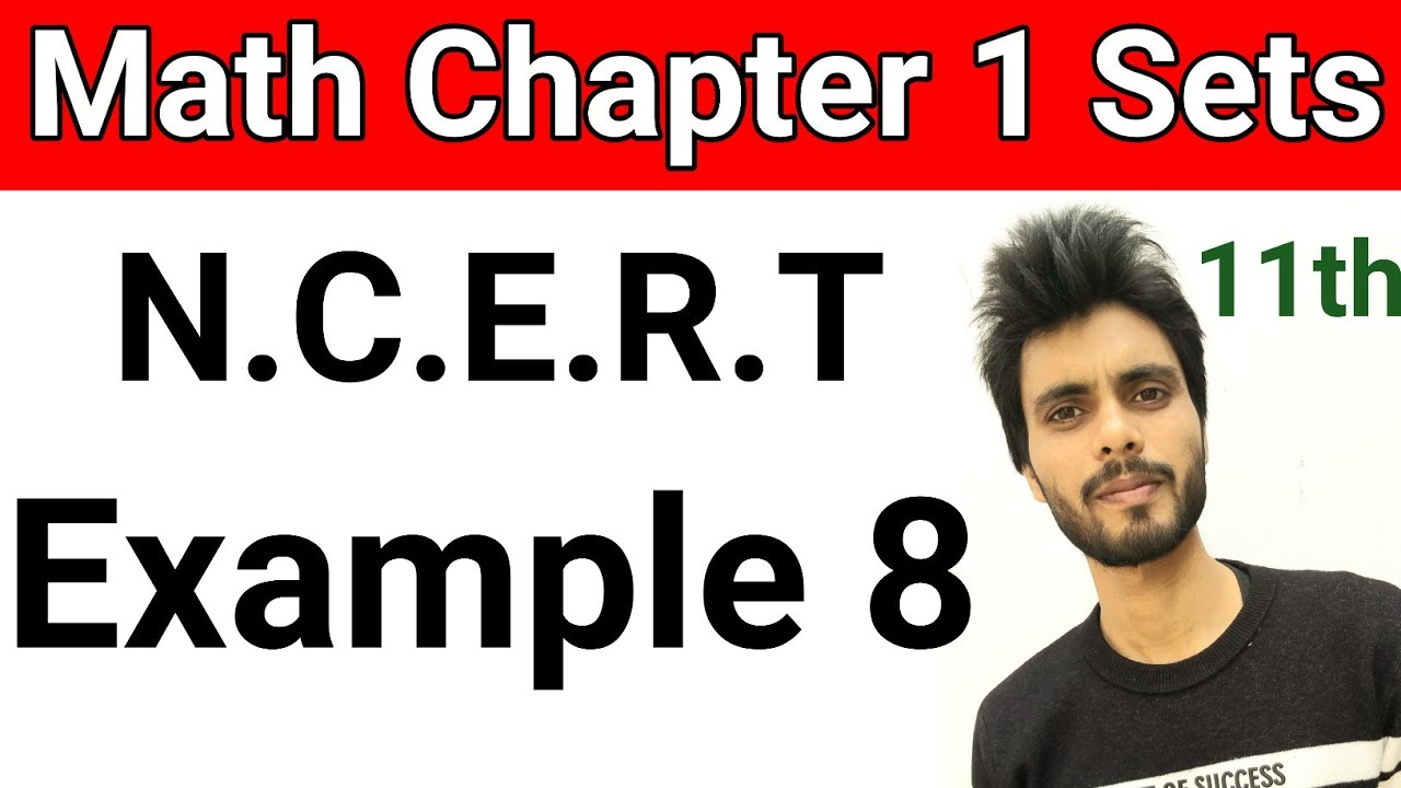 class 11 maths chapter 1 example 8 | set example 8 class 11 | class 11 ...