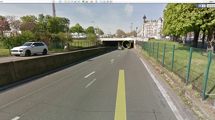 Princess Diana's Fatal Accident location from Goog...