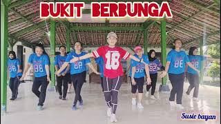 BUKIT BERBUNGA 2025 #tiktokviral #zumba #senamkreasi  SUSIE BAYAN