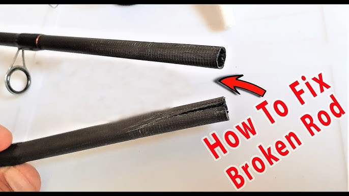 How To Fix a Broken Fishing Rod 