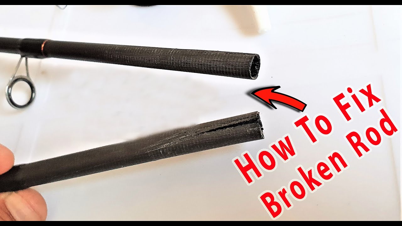 How To Fix a Broken Fishing Rod Tip - Special Method and Powerful - Easy  for beginners 