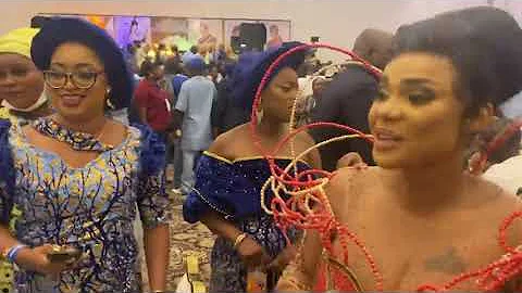 IYABO OJO SHOW OFF HER FIRST OUTFIT AT HER MUM FINAL BURIAL