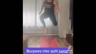 Burpees with Split Jump