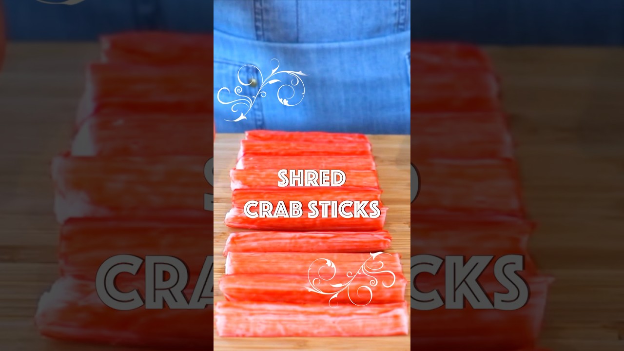 The FASTEST Way to Shred Crab Sticks!