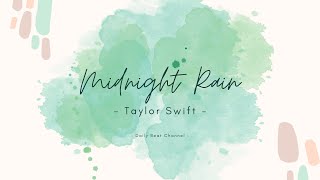 Taylor Swift - Midnight Rain Lyrics