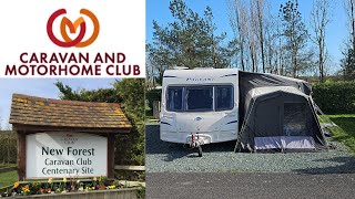 Our stay at the New Forest Centenary Club Campsite