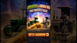 John Deere vs Swaraj 855 | Harrow Race | Koi Bhi Tractor Bura Nahin Hota 💪 | Tractor Comedy 7