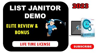List janitor demo | ELITE REVIEW & BONUS | new video 2023