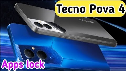 How To Enable Applock In Tecno Pova 4 ,Tecno Pova 4  Mein Apps Lock Setting Kaise Karen