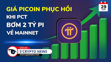 [5 Phút Crypto] - Giá Picoin Phục Hồi Khi PCT Bơm 2 Tỷ Pi Về Mainnet