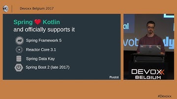 Why Spring ❤ Kotlin by Sébastien Deleuze