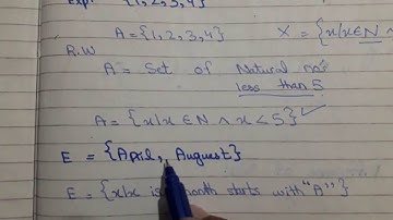 Set Builder Notation | Sets in Descriptive, Tabular, and Set Builder Forms in Urdu\Hindi.