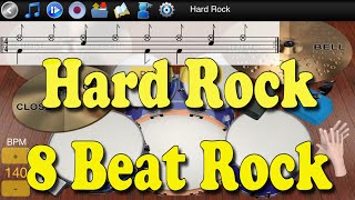 Hard Rock - 8 Beat - Learn To Master Drums
