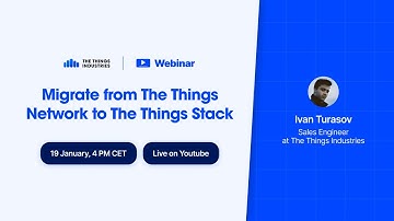 How to Migrate from The Things Network to The Things Stack