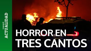 Las desoladoras imágenes que ha dejado el incendio de Tres Cantos