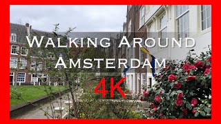 Walking Around Amsterdam - 4K - 2024