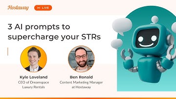 3 AI Prompts to Supercharge Your Short-Term Rentals | Hostaway Webinar Series