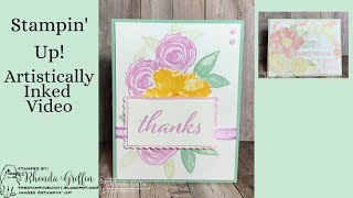 Artistically Inked Stampin' Up! Video New Soft Colors!