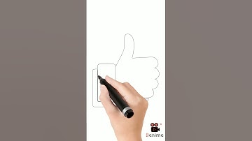 "Drawing a Like Button | Quick and Easy Art Tutorial"