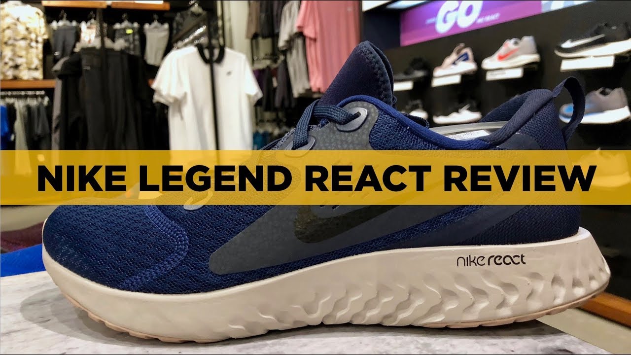 nike men's legend react 2 review