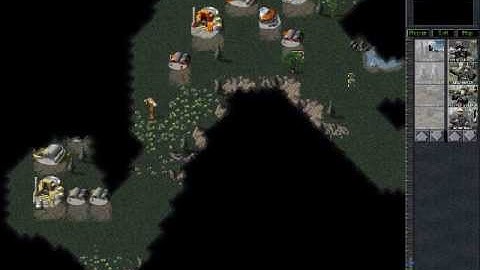 vid#15 C&C95 Tiberian Dawn CnCnet Multiplayer Bob & Effaraits & Ustas vs. MattAttack