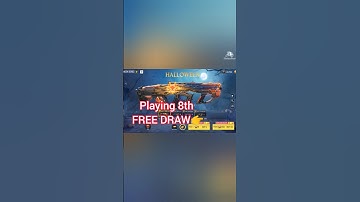 Playing 8th FREE Draw Halloween Series 🎃 Cod Mobile #shorts #callofdutymobile #codm #codmobile