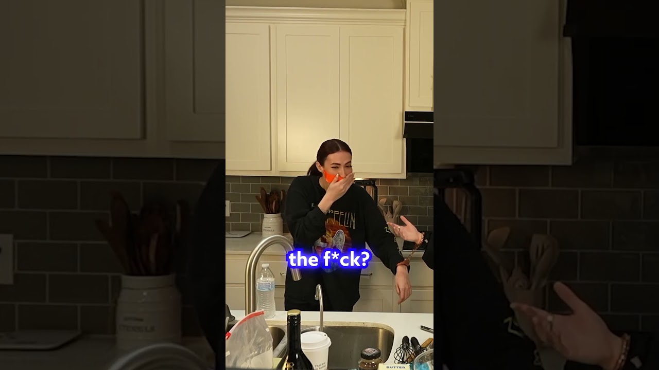 Tried baking while mute....
