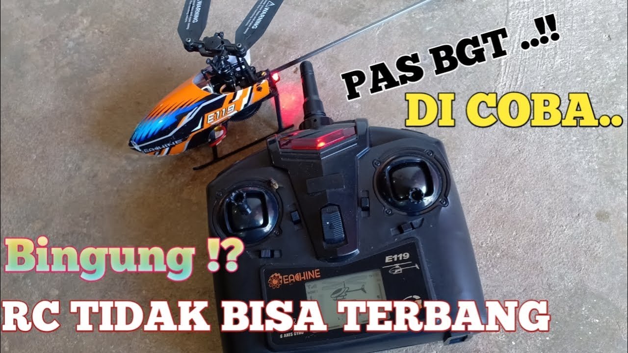 Cara Mengatasi RC Helikopter Tidak Bisa Terbang Restorasi Helicopter