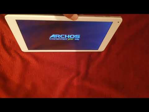 How to reset tablet Archos