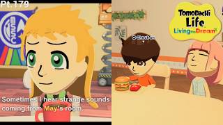 Tomodachi Life: Living The Dream | Mii Can Whispering Too?! They Had 3d Foods & Smelly Pt.179