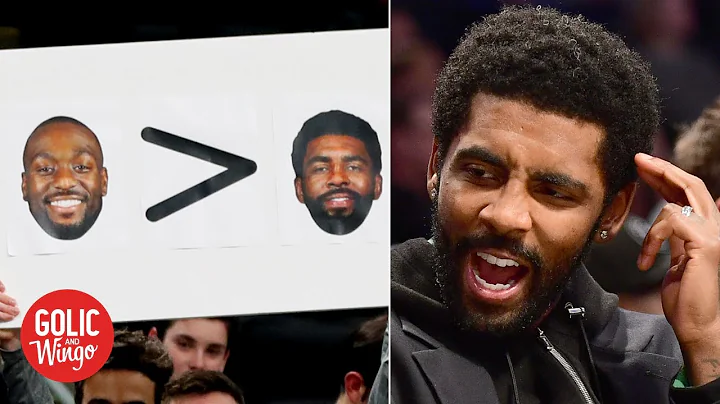 Kyrie Irving responds on social media to Celtics fans taunting him | Golic and Wingo