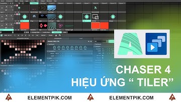 Chaser 4 vs Resolume Arena - Hiệu Ứng Tiler[ElementPik.com]
