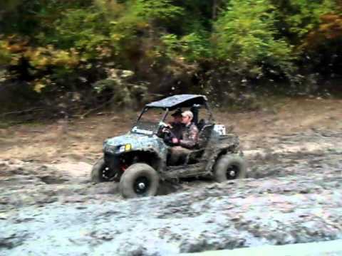 the rzr in some mud @ sabine atv park 2