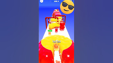 Jelly run 3D funny 🤣 😂 game level--8 #shorts #games #tootalgaming69 #viral