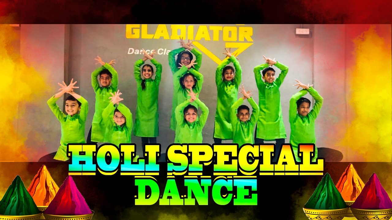 Holi special dance 2020  Gladiator dance classes  Mashup song  basic dance  balam pichkari 