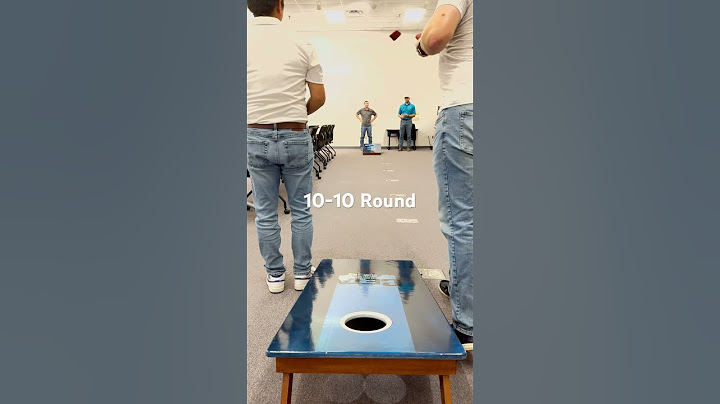 #Cornhole 10-10 Round