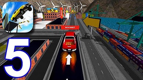 Ramp Car Jumping - Gameplay Walkthrough, New Map, Lamborghini  Car Unlocked( iOS, Android) | Level 6