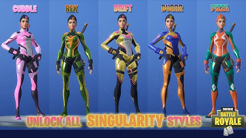 HOW TO UNLOCK SINGULARITY STYLES - ALL 5 SINGULARITY HELMET LOCATIONS
