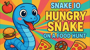 Hungry Snake On A Food Hunt in this Modern Snake Game | Snake IO Gameplay
