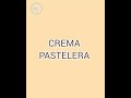 CREMA PASTELERA GLUTEN FREE