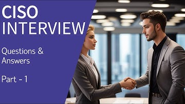 CISO Interview Mastery 🔥 Expert Questions and Answers | Part 1